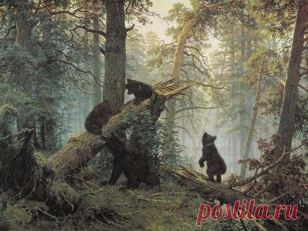 Красота русской природы в работах Ивана Ивановича Шишкина (1832—1898)
