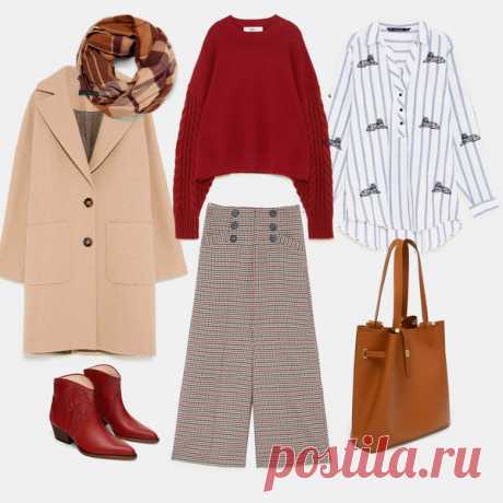 Стильный дресс-код. 5 образов для офиса в теплой осенней гамме из Zara | Simple Style | Яндекс Дзен