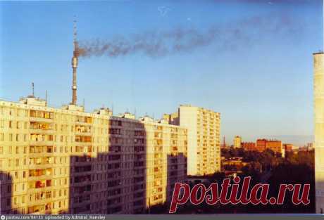 Прогулка по Москве 2000 года