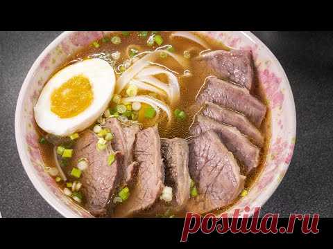 Китайский суп. Нам не страшен коронавирус. Правильное мясо для бульона. - YouTube