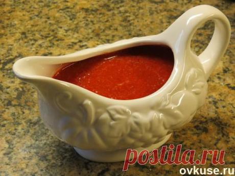 Клубничный соус - Простые рецепты Овкусе.ру
