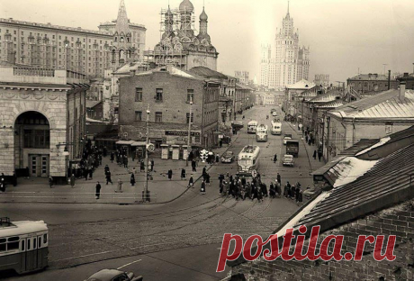 Таганская площадь. 1957 год