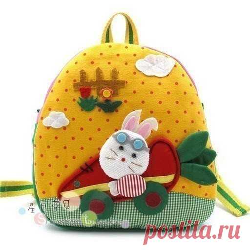 Рюкзачки для детей - идеи  для создания своими руками