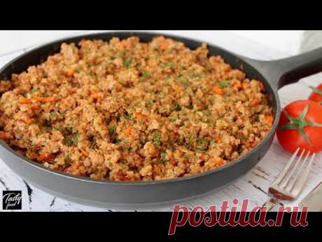 Гречка По-Купечески, Вкусно Как Макароны По-Флотски. Просто Пальчики Оближете!
