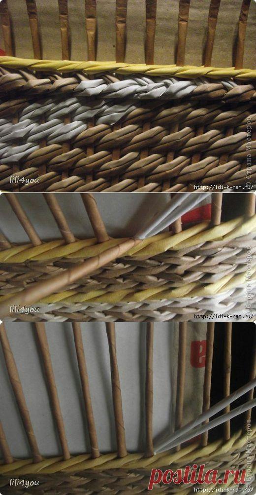 Закрытие послойного плетения