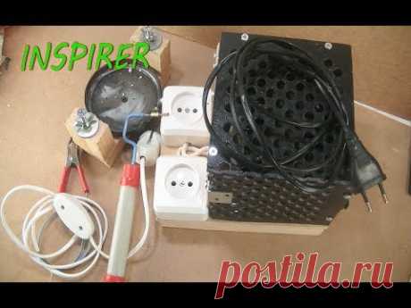 как сделать сварочный аппарат своими руками (мини ) 2  / DIY . Making an ARC Welder (MINI )