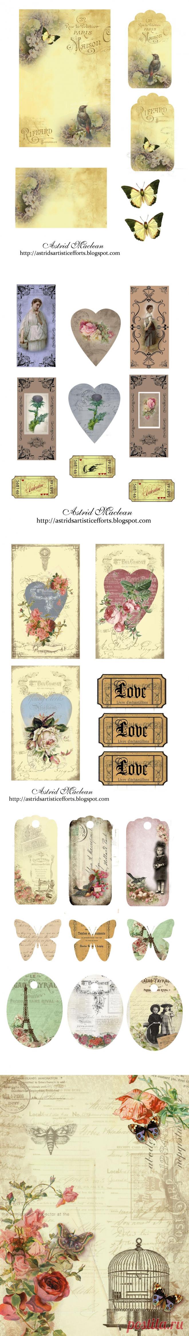 Лучшие винтажные картинки .