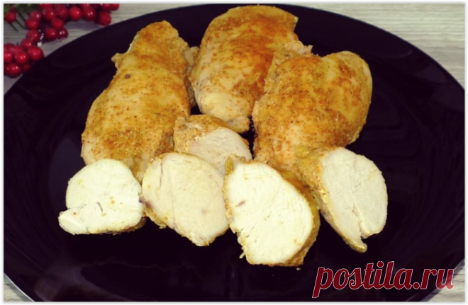 Просто отправляю куриную грудку в горячее молоко на 2-3 часа и готовлю нежнейшую 