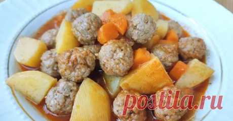 Овощное рагу с фрикадельками - Будет вкусно - Медиаплатформа МирТесен