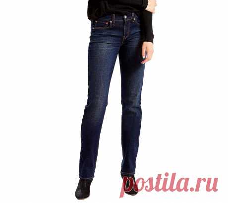Levi's? Womens Women's 414? Relaxed Straight Lost Creek Jeans 27 X 32 at Amazon Women's Jeans store