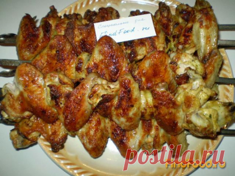 Куриные крылья на мангале рецепт с фото | FindFood.ru