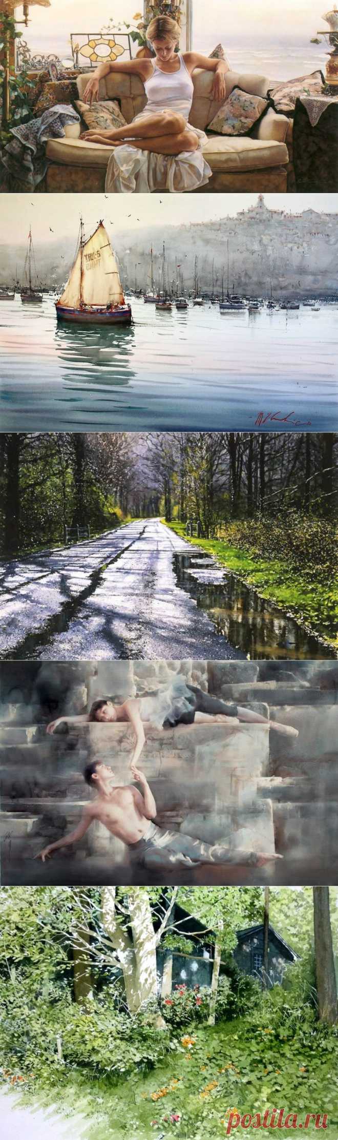 22 шедевра акварели