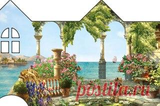 Для чайных домиков.