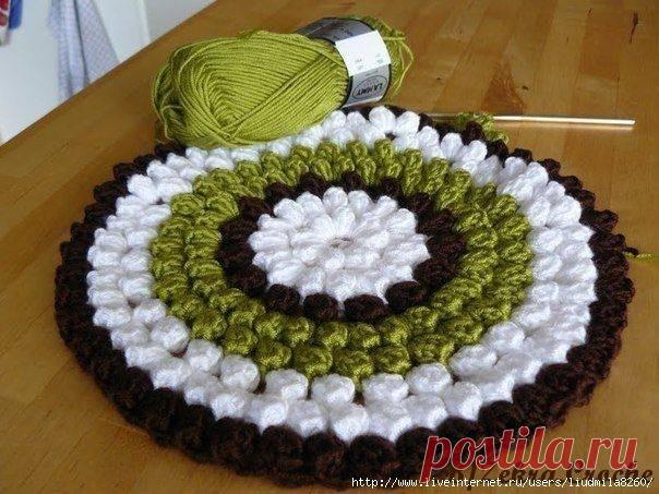 Коврик, красивый как тортик — DIYIdeas