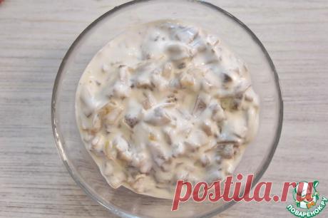 Сметанно-грибной соус Кулинарный рецепт