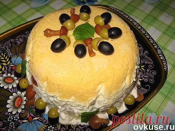 Салат Жёлудь - Простые рецепты Овкусе.ру