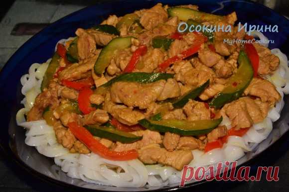 Свиная вырезка в восточном стиле. Рецепт с фото