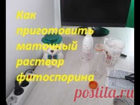 В этом видео я приготовлю маточный раствор фитоспорина и расскажу как применять фитоспорин для различный целей. По инструкции, температура хранения фитоспори...