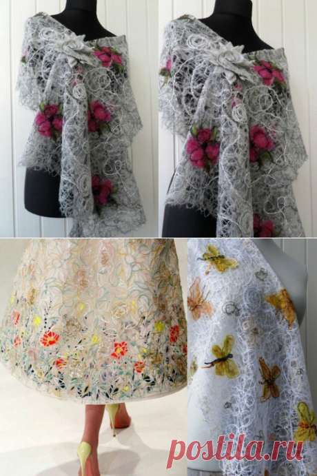 Сумасшедшая нитка: одежда в технике Crazy Wool