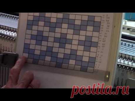 Circular Knit Fair Isle by Diana Sullivan - for knitting machines with ribbing attachments