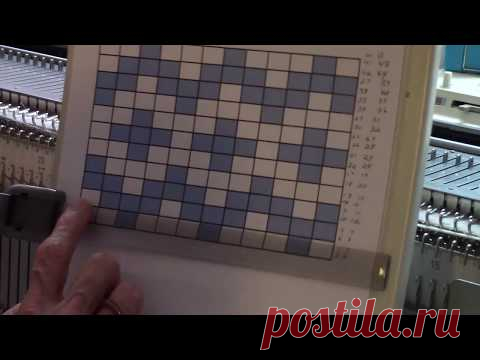 Circular Knit Fair Isle by Diana Sullivan - for knitting machines with ribbing attachments
