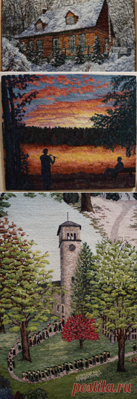 Fish Eye Rugs: Catherine Henning • Featured Artist • Hooked in the Mountains 2012