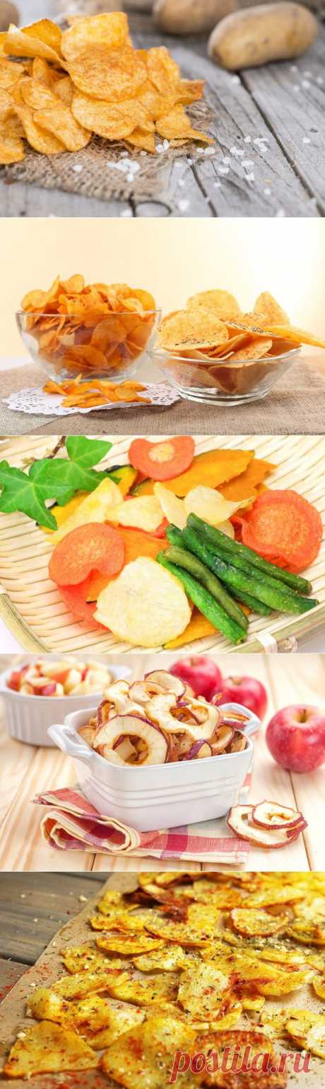 Вкусно и полезно: чипсы собственного приготовления!