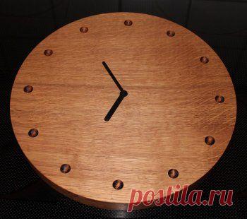 Просные деревянные часы своими руками — Своими руками