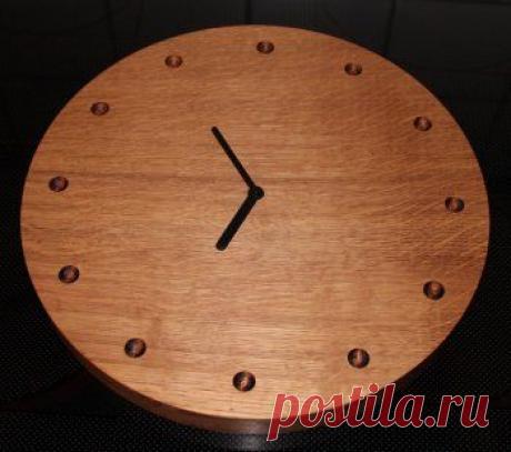 Просные деревянные часы своими руками — Своими руками