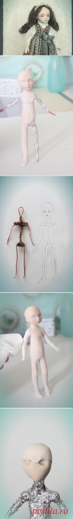 Создаем чудесную куколку из полимерной глины - Ярмарка Мастеров - ручная работа, handmade