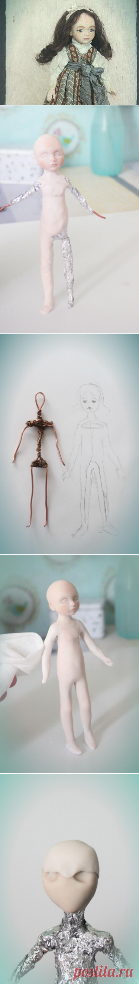 Создаем чудесную куколку из полимерной глины - Ярмарка Мастеров - ручная работа, handmade