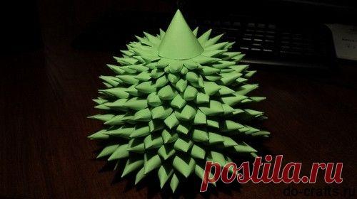 Елка из бумаги объемная своими руками, оригами мастер класс с фото и пошаговой схемой
