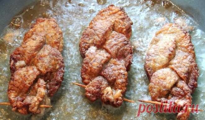 Когда желудок требует мяса, а глаза — красоты, готовлю мясные косички