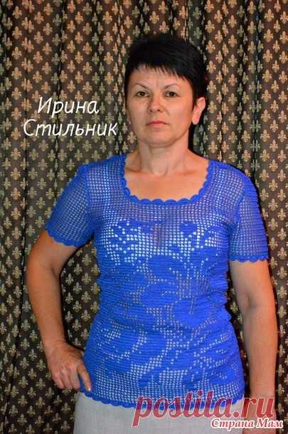 Филейные кофточки - Вязание - Страна Мам