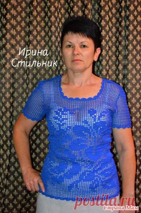 Филейные кофточки - Вязание - Страна Мам