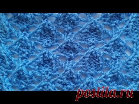 Узор спицами
