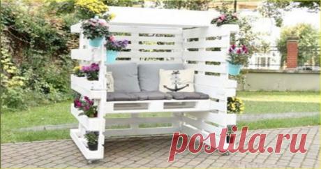 Несколько шикарных идей из деревянных поддонов на даче Что еще смастерить из деревянных поддонов на даче? Вот 17 шикарных идей Практичные примеры мебели из паллет, которые можно реализовать этой весной. Многие считают, что из деревянные поддоны годятся для того, чтобы использовать их в перевозке грузов...