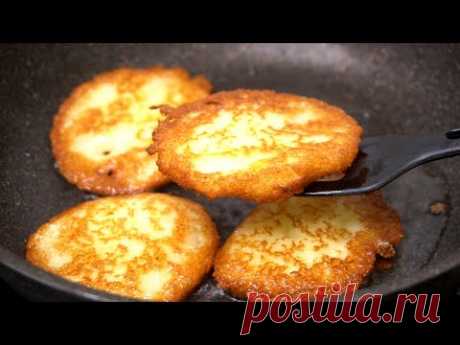 ДАЖЕ ТЕРКА не понадобится! Самые вкусные Драники из картошки без муки и яиц + Соус для них!