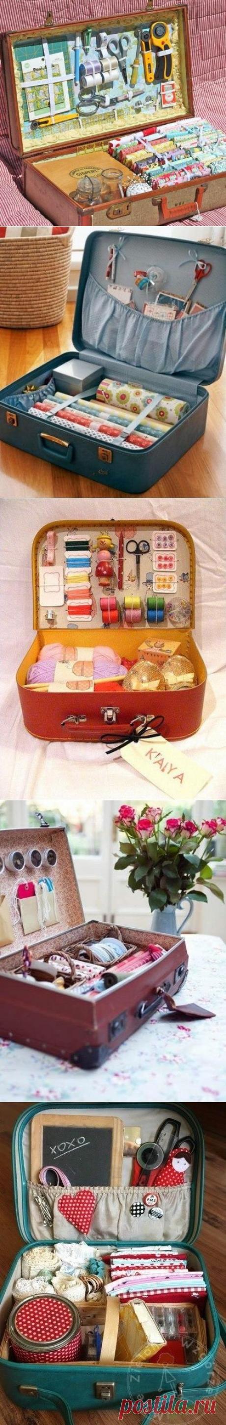 Волшебные сундучки для рукодельницы. Идеи.