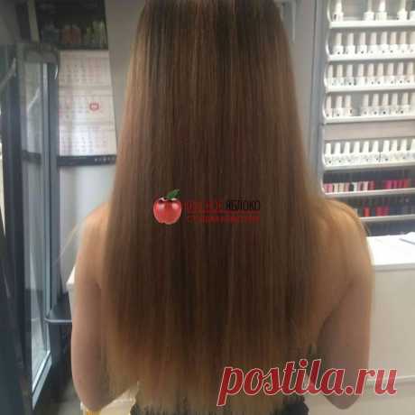Легкое избавление💇 от секущихся кончиков без💁 потери длины с процедурой полировки🚒 волос, и превосходное окрашивание🎨 Estel. Работа стилиста💓 Аллы м.Кузьминки
