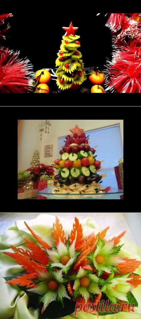 KIWI CHRISTMAS TREE - KIWI CARVING & FRUIT GARNISH - KIWI ART - FRUIT DECORATION - YouTube