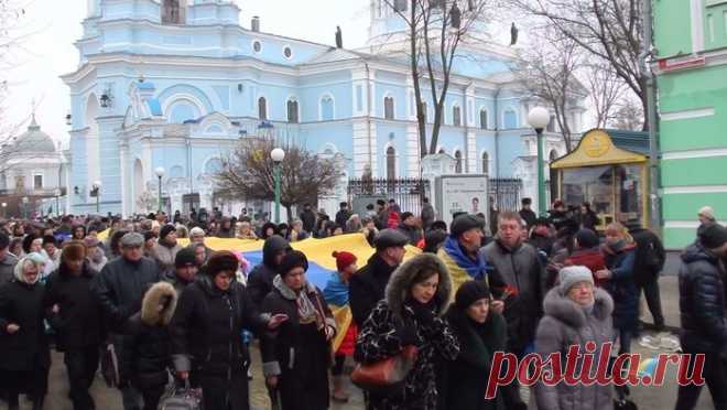 18 января сумчане высказали свой протест против терроризма (фото, видео)