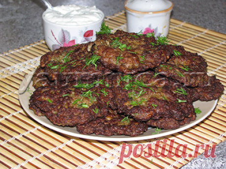 Вкусный рецепт печеночных оладий с тыквой