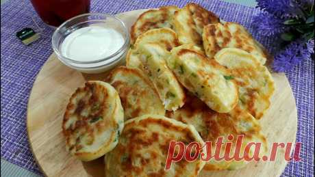 Ленивые пирожки с зелёным луком и яйцом — Кулинарный босс