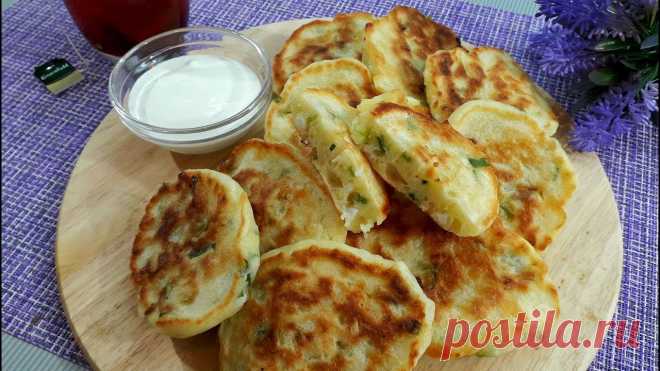 Ленивые пирожки с зелёным луком и яйцом — Кулинарный босс