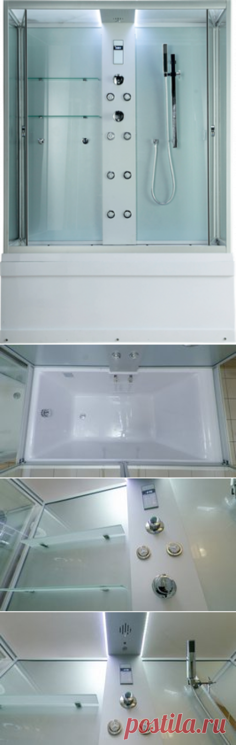 Душевая кабина Timo Lux TL-1505 148x82 купить в интернет-магазине Bydom.by (Код товара: 4718)