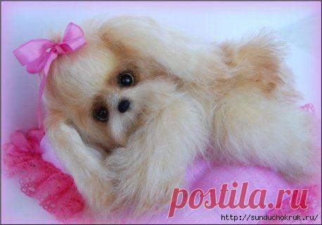 Собачка Бэтти от Екатерины Беспаловой. Выкройка |