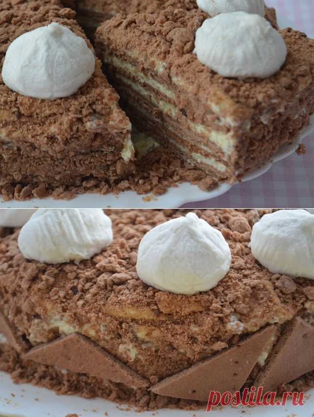 MY FOOD или проверено Лизой: Шоколадный медовик.