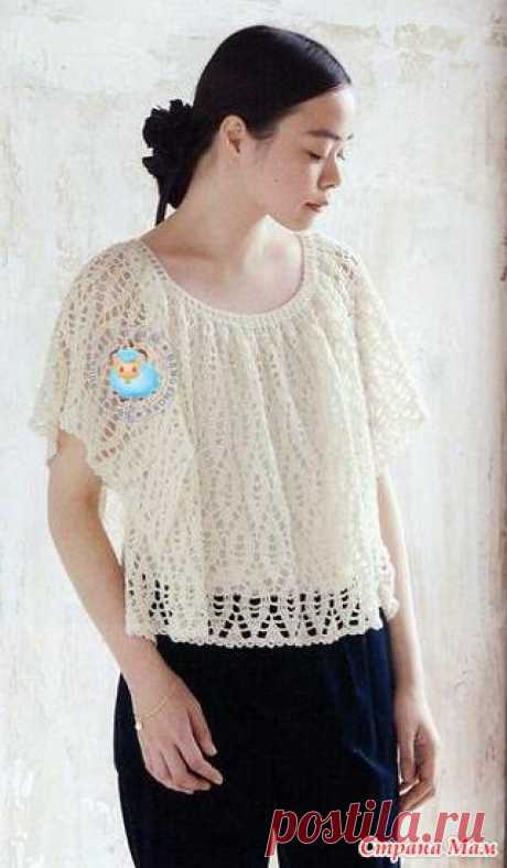 Calados crochet túnica razletayka. - Moda + NEMODELNYH de punto para dama - casa las mamás
