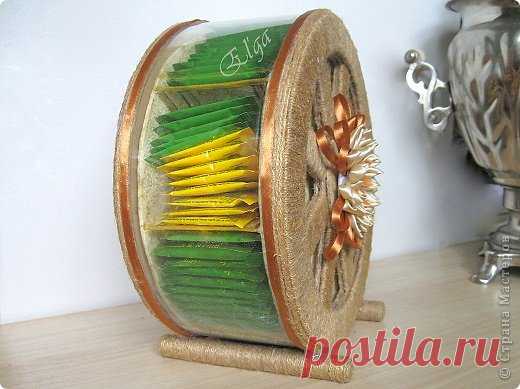 Колесо для чайных пакетиков — Сделай сам, идеи для творчества - DIY Ideas
